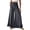 50# Dark Gray, variant on Womens Cotton Pants Casual Flared Leg Wide Leg Drawstring Ruffle Harem Palazzo Pants with Pockets Black L
