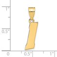 thumbnail image 4 of Auriga Fine Jewelry 14K Yellow Gold Polished Block Number 1 Pendant for Women (L-17.65 mm,W-10.83 mm), 4 of 6