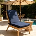 thumbnail image 6 of Outdoor High Back Chair Cushion, Extra Thick Waterproof Patio Seat Pad, Sun Fade Resistant with Ties, 6 of 6