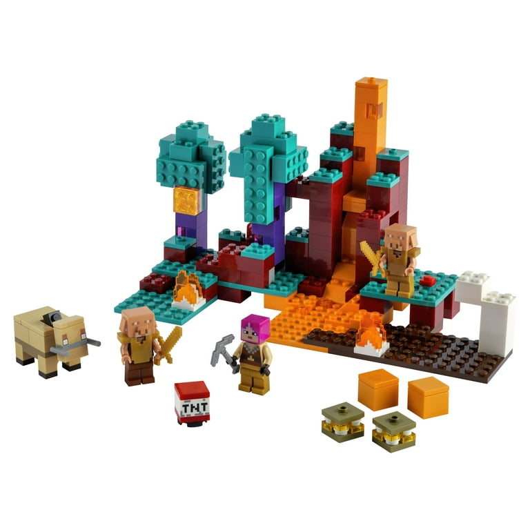 LEGO Minecraft Adventure: The Warped Forest 21168 Building Toy Set
