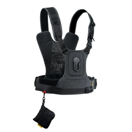 Cotton Carrier G3 Harness System for DSLR Camera with Long Lens Charcoal Grey