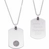 Personalized Stainless Steel Sports Dog Tag, Basketball