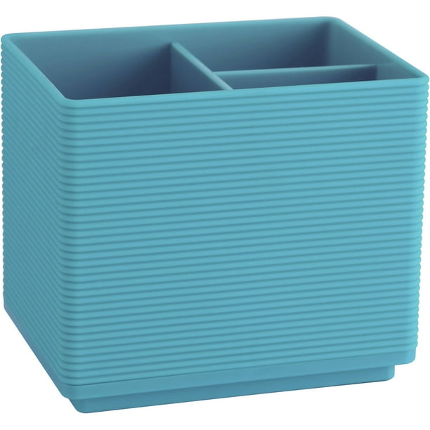 Mainstays Soft Touch Teal Organizer, 1 Each