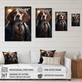 thumbnail image 4 of Designart Mafia Beagle II Canvas Wall Art, 4 of 5