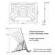 thumbnail image 2 of Soporte para tableta de escritorio Soporte de escritorio plegable portátil Universal para oficina en casa, 2 of 7
