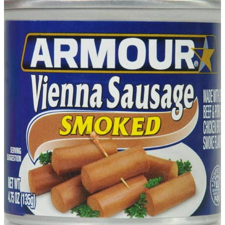 Armour Vienna Sausage, Smoked, 5 oz Can