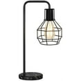 thumbnail image 6 of Black Modern Nightstand Lamp, Bedside Desk Lamp with Marble Base, 6 of 6