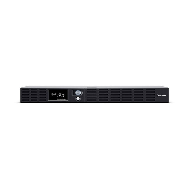 CyberPower OR700LCDRM1U Système d'Application Intelligente LCD UPS, 700VA/400W, 6 Prises, AVR, 1U Montage en Rack