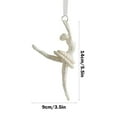 thumbnail image 3 of Luoshdecor Ballerina Dancer Hanging Christmas Ornaments,Pvc Glitter Angel Pendant for Christmas Tree, New Year, Birthday Parties, 3 of 6