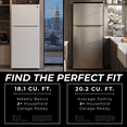 thumbnail image 3 of Kenmore 18.1 cu. ft. Top Freezer Refrigerator, Adjustable Glass Shelves, Metallic Steel, 3 of 11