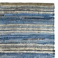 thumbnail image 2 of Fabstyles Handmade Recycled Denim Indigo Area Rug, 2 of 5