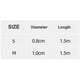 thumbnail image 5 of 5 Ft Reflective Dog Leash, Nylon Rope Braided Heavy Duty Dog Training Leash For Large Medium Small Dogs Walking Lead, 5 of 5
