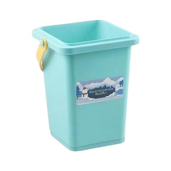 Regalos de cubo de nieve práctico contenedor de almacenamiento para juguetes de playa juegos al aire libre niñas niños