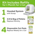 thumbnail image 2 of Purina Tidy Cats BREEZE Hooded Cat Litter System, 2 of 10
