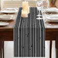 thumbnail image 3 of Table Runners 36 Inches Long Dress Scarves, Vintage Black Farmhouse Kitchen/Dining Table Runner, Short Coffee Tablerunners, Country Farmhouse Plants Tree Pattern 13x36 Inch, 3 of 9