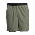 thumbnail image 4 of Athlux Men's 2-in-1 Performance Stretch Woven Short with Mesh Liner, 4 of 5