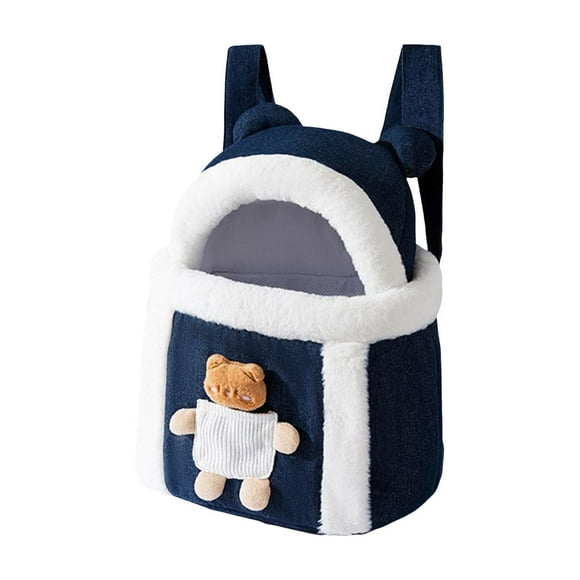 Hearth & Gear Backpack Warm Chest Bag Breathable Small Dogs Winter Outdoor Carrying Travel Supply Backpack Pet Supply For Carrying Bag Dog for Bikes Small to Med Wildbird Sling Dog Glasses Holder