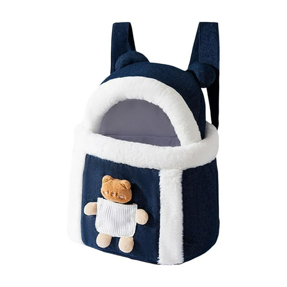 Insulated Pet Backpack for Small Dogs Winter Outdoor Travel and Adventure Warm Breathable Portable Pet Supply