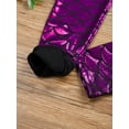 thumbnail image 6 of Zaldita Girls Full Length Leggings Kids Thick Warm Winter Leggings Scales Fish Pants Dancewear Activewear Hot Pink 140, 6 of 7