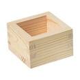 thumbnail image 3 of Milageto Wooden Box Jewelry Box Mini Wooden Boxes Square for Glass Glass Water Cup styles B, 3 of 8