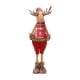 thumbnail image 3 of Estatuilla de muñeco de alce de Navidad, estatua de alce de Navidad, decoración de figura navideña, juguete ornamental para decoración del hogar y la Estilo C 22x15x68cm Hugo Figura de muñeco de alce navideño, 3 of 10