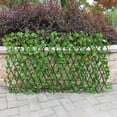 thumbnail image 5 of Hazel Tech Retractable Artificial Green Leaf Fence, Outdoor Courtyard Fence, Decorative Leaves To Block Plants, 5 of 6