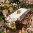 thumbnail image 5 of Kbndieu Happy Easter Table Runner Spring Holiday Centerpiece Floral Eggs Bunny Kitchen Dining Table Decoration for Indoor Outdoor Home Party Decor, 5 of 7