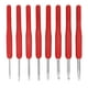 thumbnail image 5 of 8pcs Crochet Hooks Multiple Colors Sweater Needle Soft Handle Weaving Tools for Handicraft LoversRed, 5 of 10