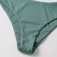 thumbnail image 5 of Sngxgn Bikini Set for Women Two Piece Bathing Suits High Waisted Square Neck Cutout Adjustable Straps(Green,S), 5 of 7