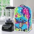 thumbnail image 3 of HELLHERO Blender Cover 1Set Polyester 15.94"H x 9.45"L x 7.28"W for Home Kitchen Indoor Machine Washable, Psychedelic Eyeball Mushroom, 3 of 4