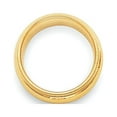 thumbnail image 3 of 14K Yellow Gold 4mm Milgrain Comfort Wedding Band Ring Size 10, 3 of 7