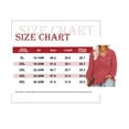 thumbnail image 5 of CASSIE LIZ Plus Size Tops 3X Womens Long Sleeve Shirts Fall V Neck Red Boho T Shirts Fashion Drawstring Tunics Loose Fit Summer Blouses Casual Pullovers 3XL 22W 24W, 5 of 5