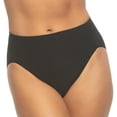 thumbnail image 2 of Felina Womens 6 Pack Super Stretch Cotton Hi-Cut Briefs (US, Alpha, Small, Regular, Regular, Cool Neutrals), 2 of 9