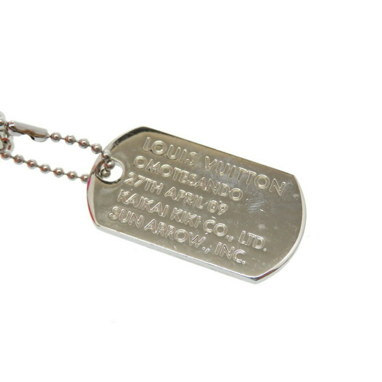 Louis Vuitton Dog Tag Keychain