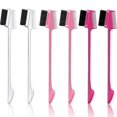thumbnail image 1 of 6 Pieces H Ed Brush Eyelash Comb Ed Brush Comb Double Same Sided H Comb ( Red), 1 of 4