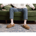 thumbnail image 6 of Parfeying Men's Indoor Outdoor Sheepskin Moccasins Slippers Memory Foam Driving Style Shoes, 6 of 8