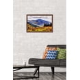 thumbnail image 2 of Rural Mountains and Fields Wall Poster, 14.725" x 22.375" Framed, 2 of 6