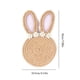 thumbnail image 3 of Spring Decoración del hogarations,Flax Saucer Rabbits Easter Bunny Rope Table Mats Festive Party Decorations Decorative Accessories Decoración del hogar, 3 of 6