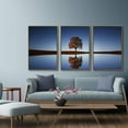 thumbnail image 2 of IDEA4WALL Framed Canvas Wall Art for Living Room, Bedroom Beautiful Nature Norway Landscape Canvas Prints for Modern Home Decoration Ready to Hang - 16"x24"x3 Panels, 2 of 4