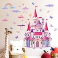 thumbnail image 1 of Adhesivos de pared JQPYGB con forma de castillo de princesa, removibles, para habitación de niños, 1 of 8