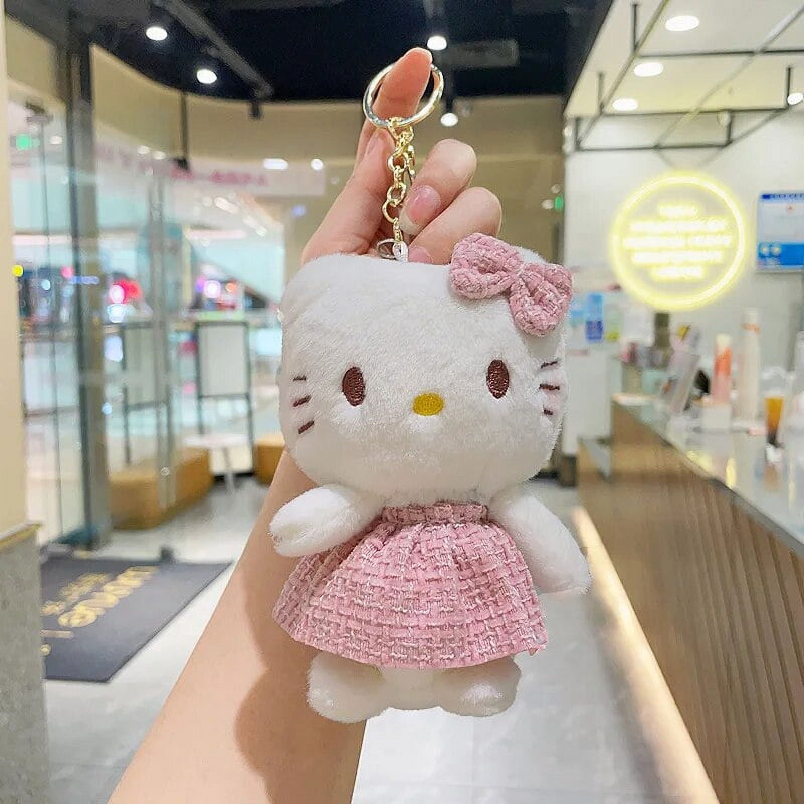 Hello Kitty Plush Keychain Sanrio Plush Toys Cute Hello Kitty