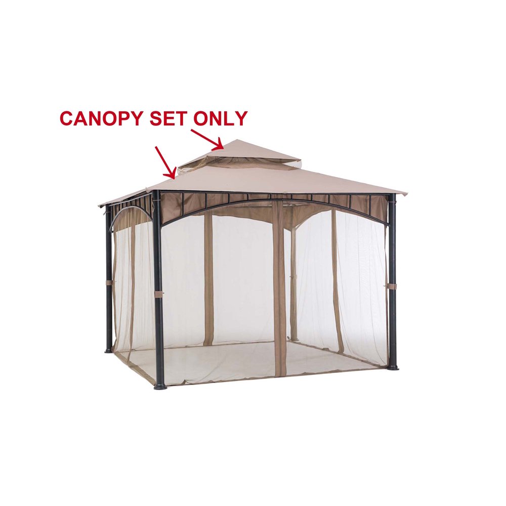 Sunjoy Replacement Canopy set (Deluxe) for LGZ136PST9C Gardena Gazebo