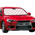 thumbnail image 2 of Kdxio Heart Cat Print Front Windshield Sun Shade,Folding Auto Sunshade for Car Truck SUV-Medium, 2 of 7