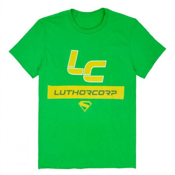 Superman 2025 Luthorcorp Logo T-Shirt-XLarge