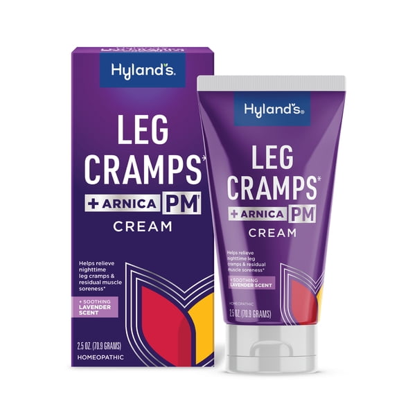 Hyland's Leg Cramps PM Topical Pain Relief Cream with Arnica, 2.5 oz