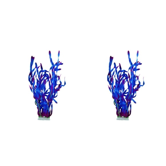Greeniant ABS Fishtank Planta de agua artificial Vivid Realista Decorativo Bajo el agua Paisajismo Plantas Ornamento Accesorios Type1 NO1