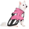thumbnail image 2 of Fotbe Ribbon Breast Cancer Awareness Sudadera con Estampado para Perros Pequeños – Suéter con Capucha para Mascotas, Tela Suave de Forro Polar con Bolsillo-X-Small, 2 of 7