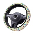 thumbnail image 2 of Balery Playing Video Games Fundas elásticas antideslizantes para volante, funda protectora universal para hombre y mujer, 15 pulgadas, accesorios para coche., 2 of 6