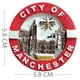 thumbnail image 2 of Imán para nevera con diseño 3D de resina emblemático del Manchester City, 2 of 3