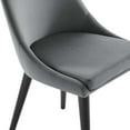 thumbnail image 6 of Modway Viscount Accent Performance Velvet Dining Chairs - Set of 2 in Gray, 6 of 10